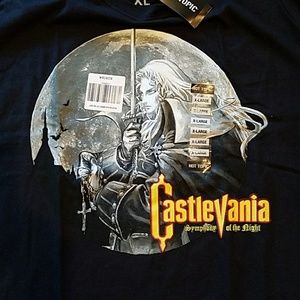 Hot Topic Castlevania Black Shirt 